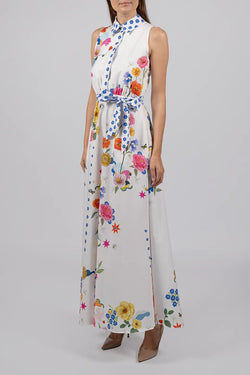 Borgo de Nor | Paloma Cotton Maxi Dress, alternative view