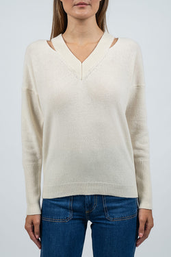 Federica Tosi | Off-White Knit Sweater