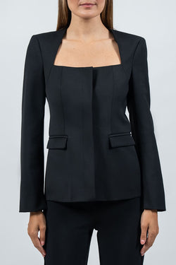 Federica Tosi | Black Corset Jacket
