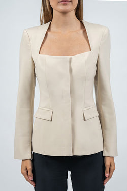 Federica Tosi | Beige Corset Jacket