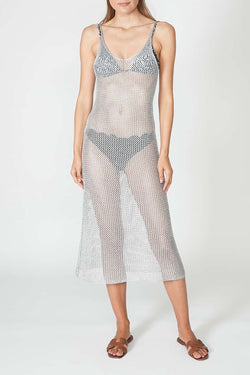 Dodo Bar Or | Corin Dress Silver, alternative view