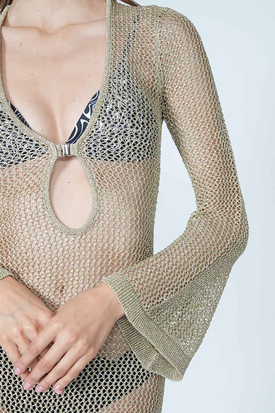 Designer Gold Beach dresses, shop online with free delivery in UAE. Product gallery 5