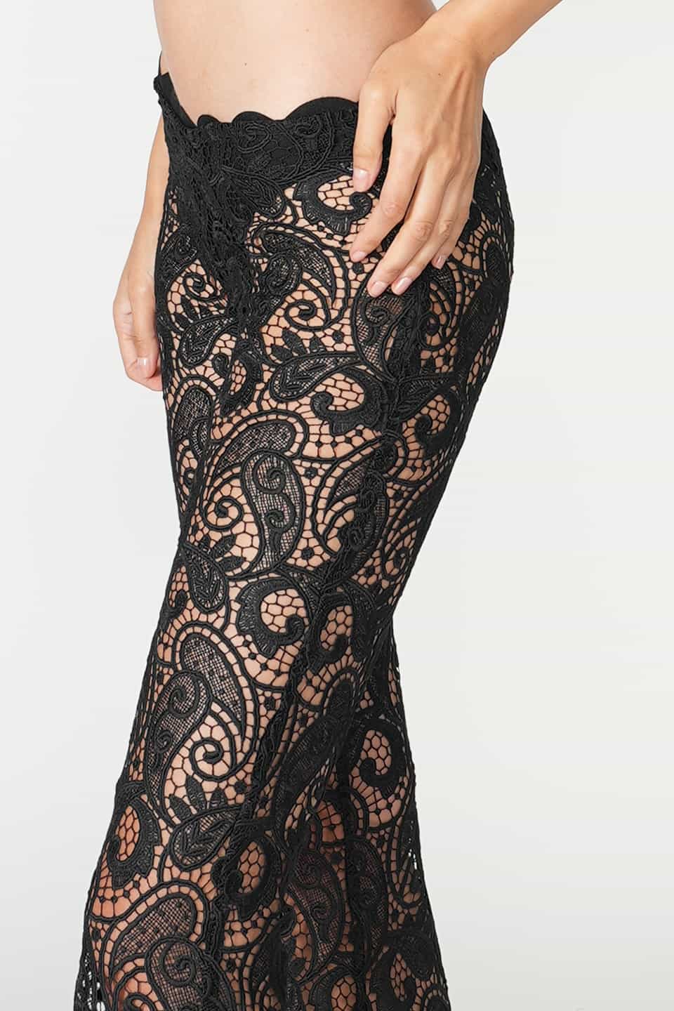 Designer Black Women pants, shop online with free delivery in UAE. Product gallery 5