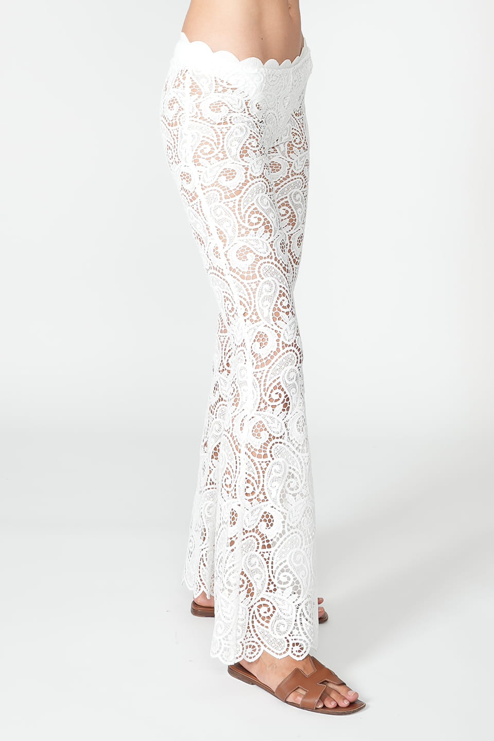 Designer White Women pants, shop online with free delivery in UAE. Product gallery 4