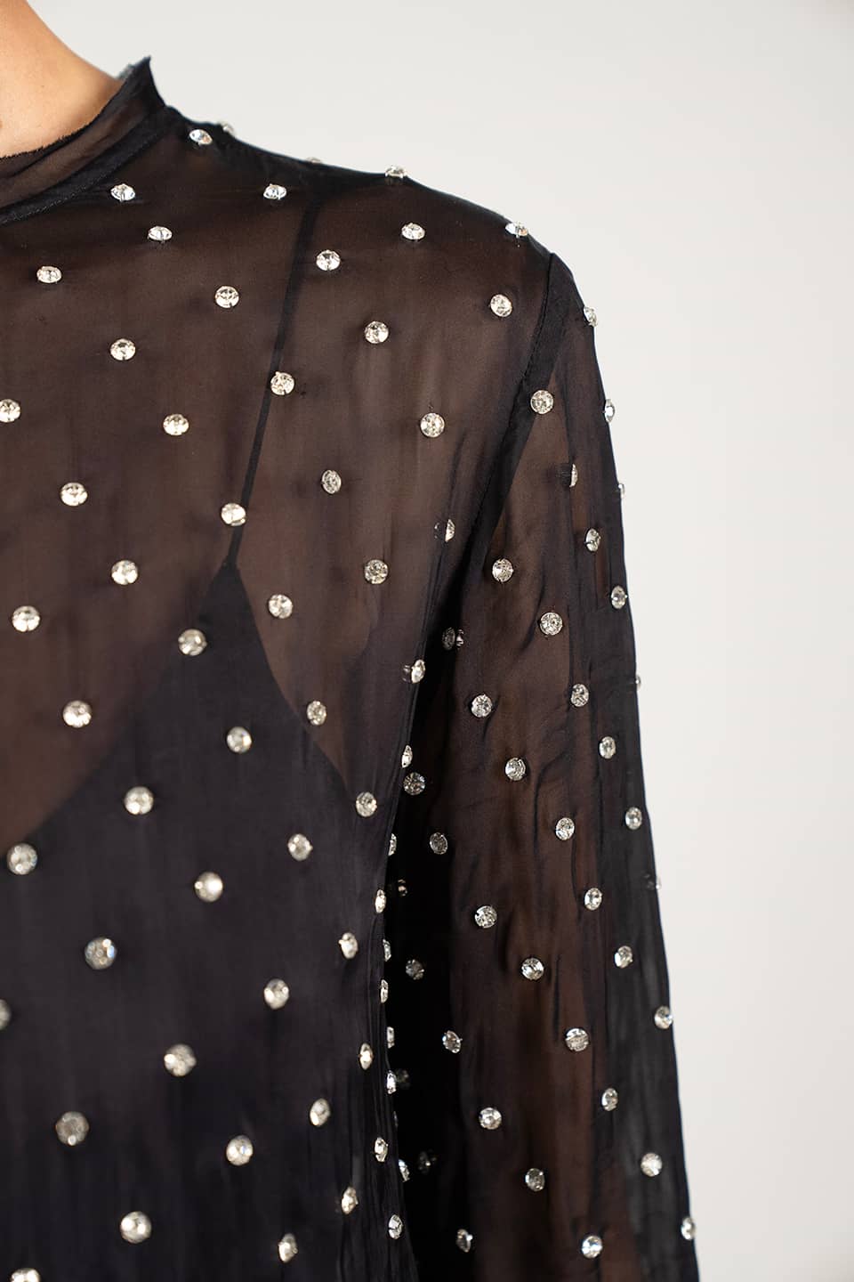 Designer Black Midi dresses, shop online with free delivery in UAE. Product gallery 6
