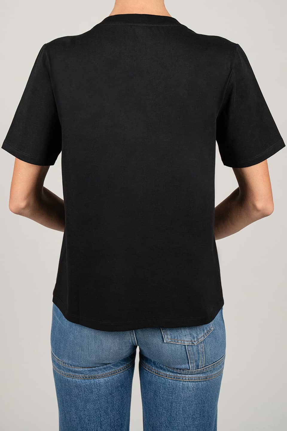 Designer Black T-shirt, shop online with free delivery in Dubai. Product gallery 3