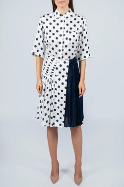 Vivetta | Polka Dots Pleated Skirt