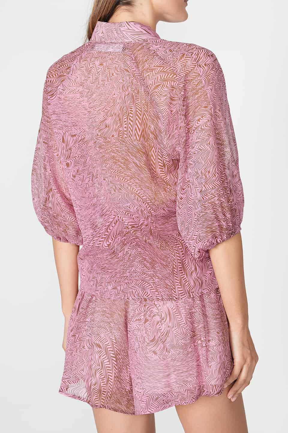 Designer Pink Women short sleeve, shop online with free delivery in UAE. Product gallery 5