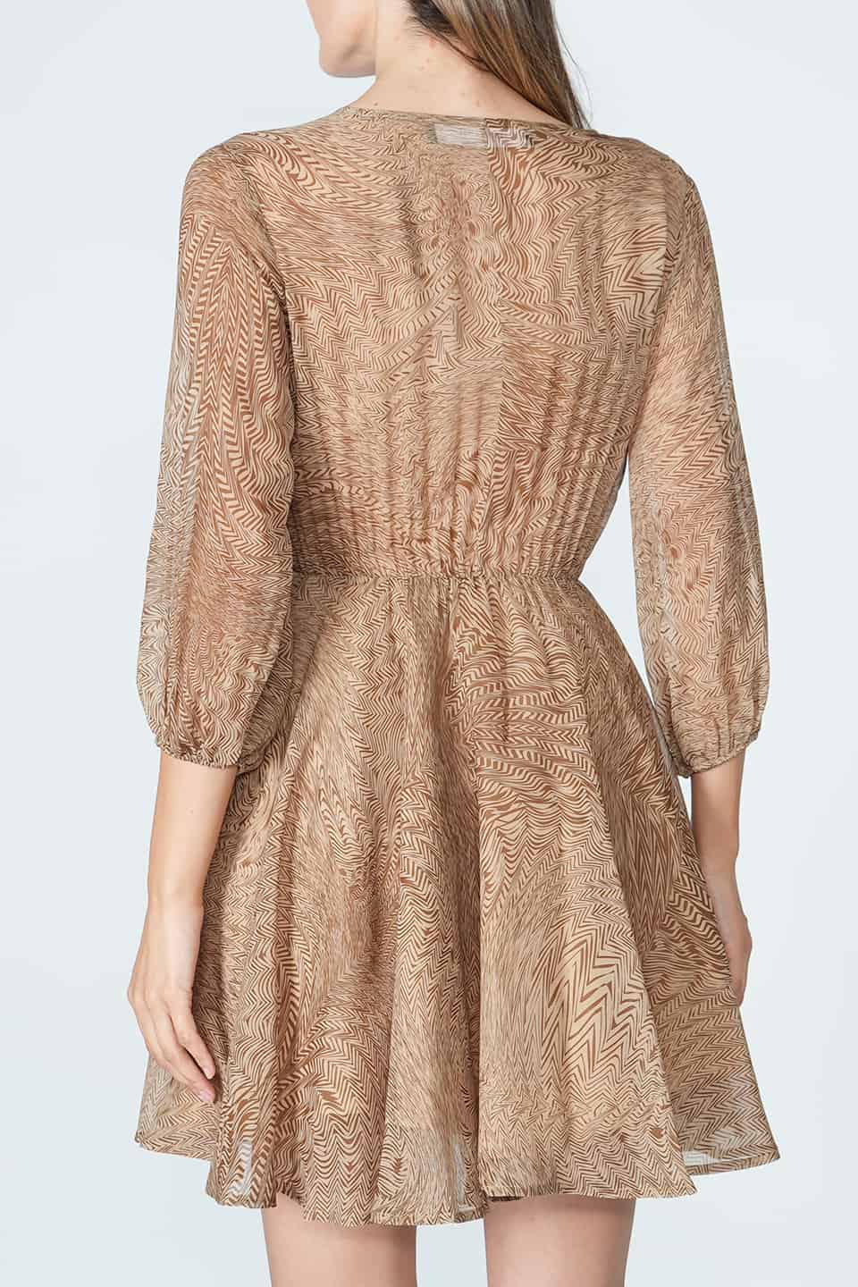 Designer Chocolate Mini dresses, shop online with free delivery in UAE. Product gallery 6