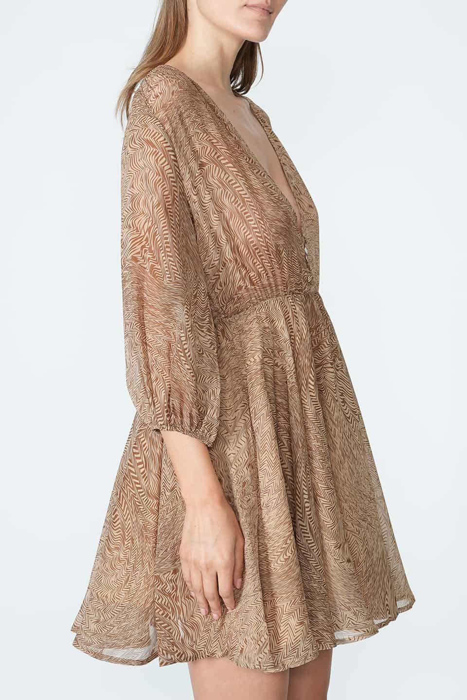 Designer Chocolate Mini dresses, shop online with free delivery in UAE. Product gallery 5