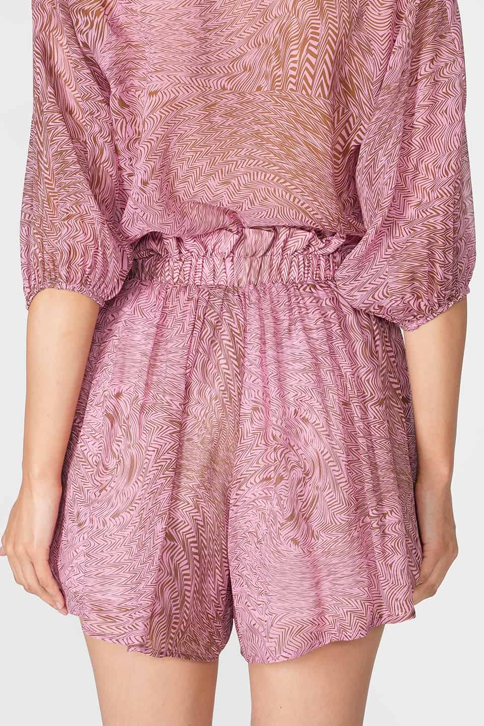 Designer Pink Women shorts, shop online with free delivery in UAE. Product gallery 6