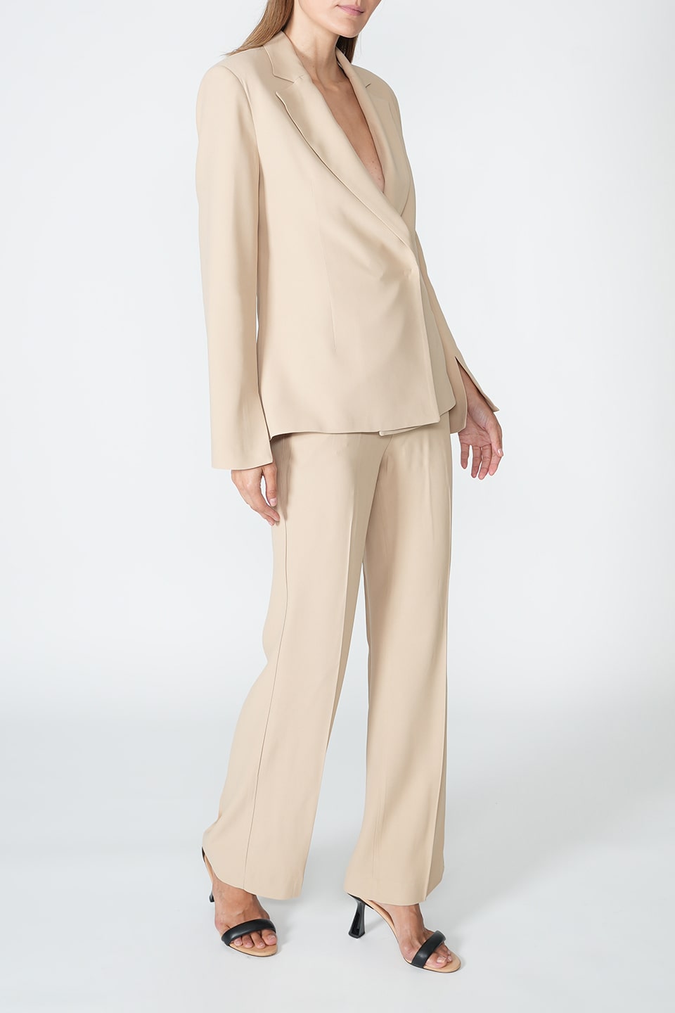 Designer Beige Women pants, shop online with free delivery in Dubai. Product gallery 3