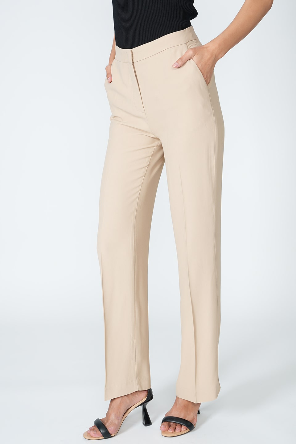 Designer Beige Women pants, shop online with free delivery in UAE. Product gallery 4