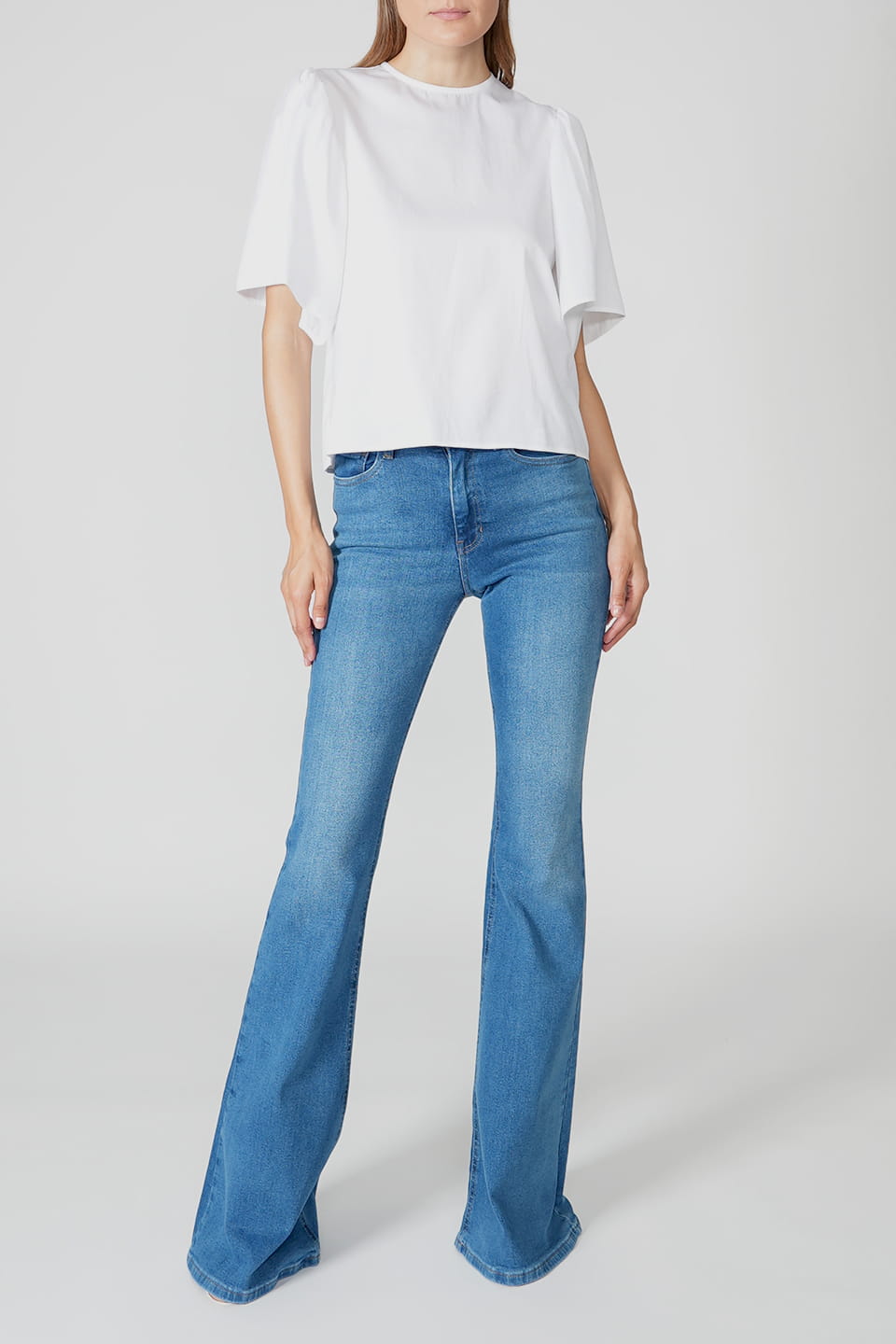 Designer White Women short sleeve, shop online with free delivery in UAE. Product gallery 2