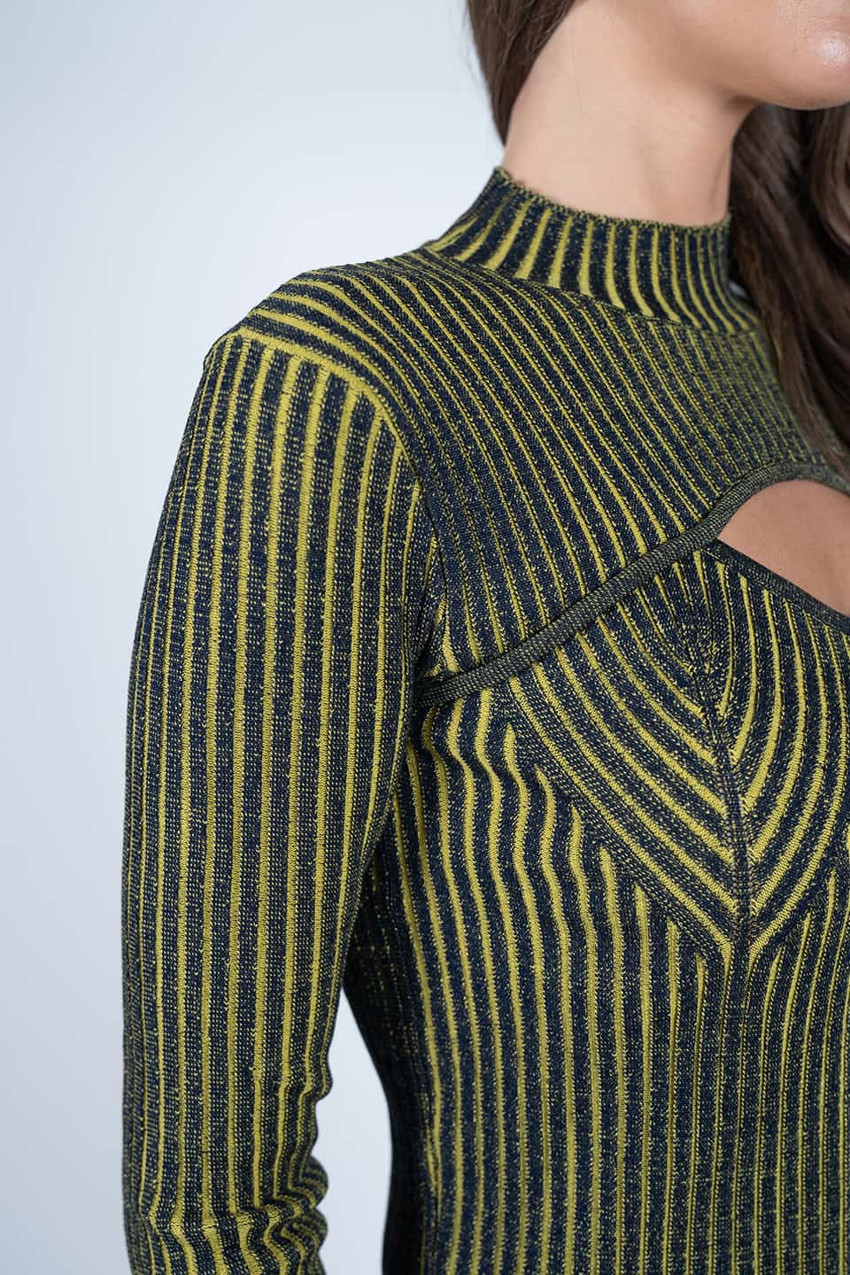 Designer Yellow Women long sleeve, shop online with free delivery in Dubai. Product gallery 3