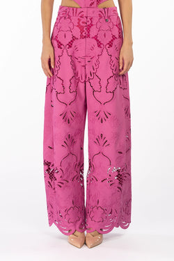 Giuseppe Di Morabito | Pink Wide Leg Trousers
