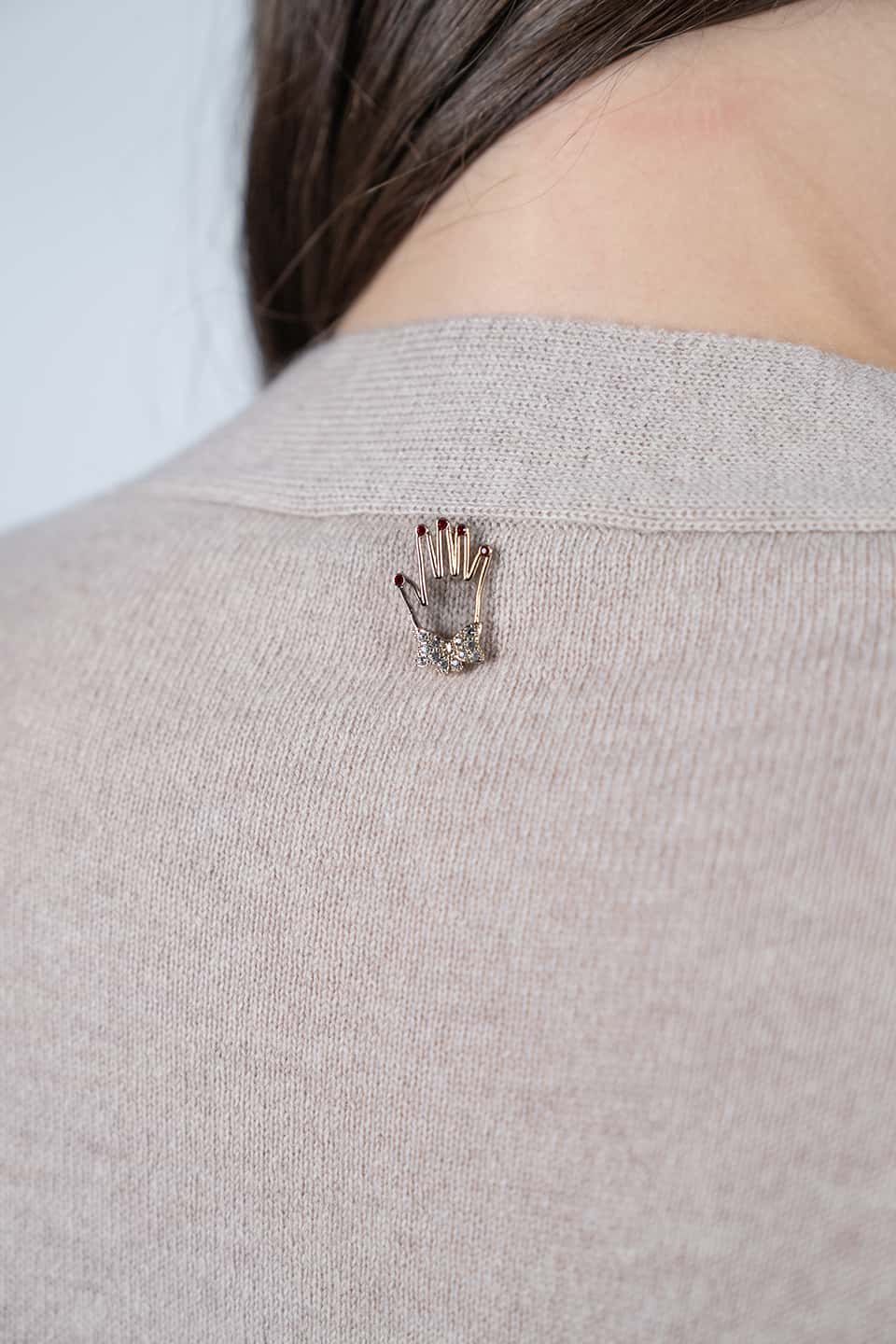 Designer Beige Women long sleeve, shop online with free delivery in Dubai. Product gallery 3
