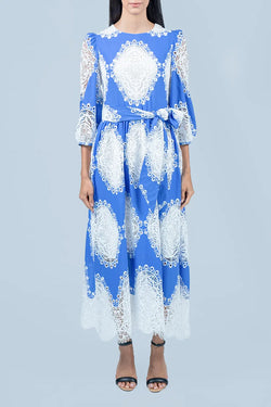 Borgo de Nor | Constance Lace Midi Dress