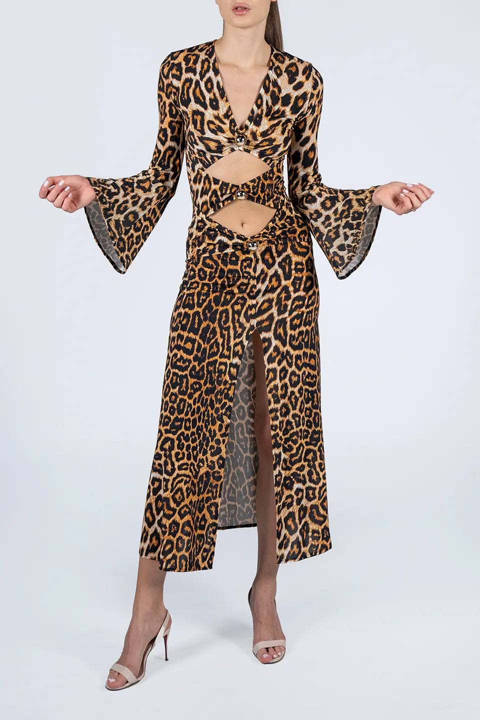 Designer Multicolor Midi dresses, shop online with free delivery in Dubai. Product gallery 3