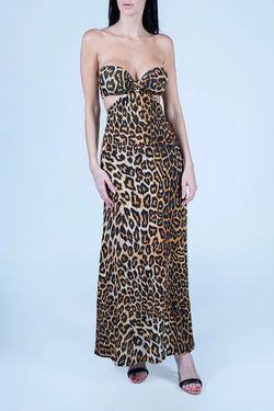 Dodo Bar Or | Dida Dress Leopard Print, alternative view