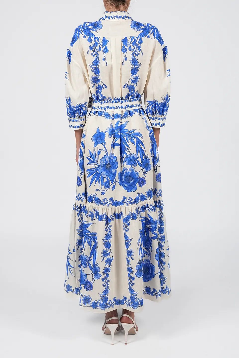 Designer Blue Maxi dresses, shop online with free delivery in Dubai. Product gallery 3