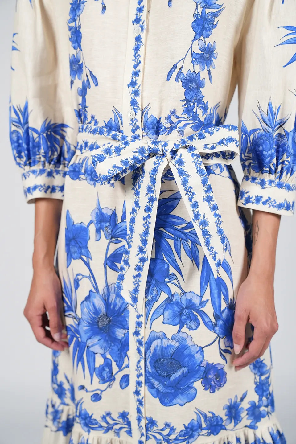 Designer Blue Maxi dresses, shop online with free delivery in UAE. Product gallery 4