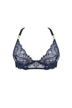 Bordelle | Mari Soft Cup Bra Navy Blue