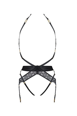 Bordelle | Mari Suspender Harness Black