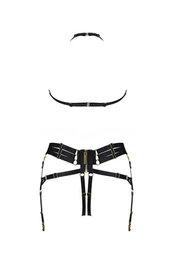 Bordelle | Mari Suspender Harness Black, alternative view