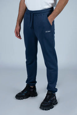 MC2 Saint Barth | Bolt Cotton Fleece Long Pants Navy Blue, alternative view