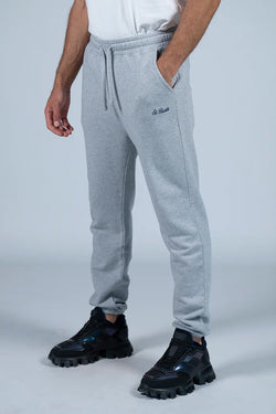MC2 Saint Barth | Bolt Cotton Fleece Long Pants Gray, alternative view