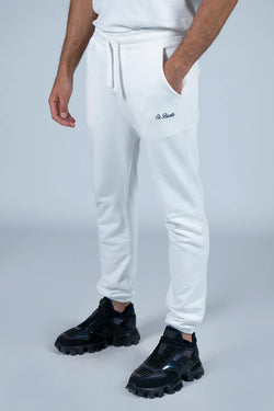 MC2 Saint Barth | Bolt Cotton Fleece Long Pants White, alternative view