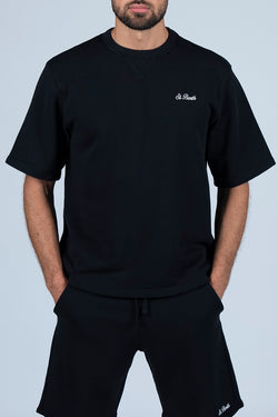 MC2 Saint Barth | Kolohe Cotton T-Shirt Black