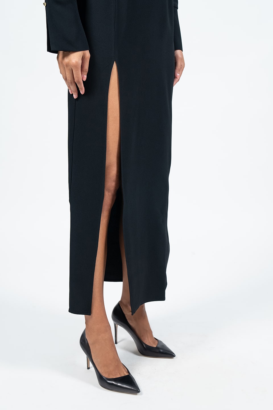 Designer Black Midi dresses, shop online with free delivery in UAE. Product gallery 5