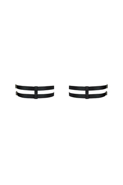 Bordelle | Nara Bondage Garters Black, alternative view
