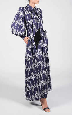 Borgo de Nor | Vero Rope Navy Dress, alternative view