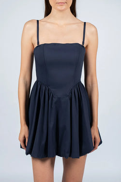 Vivetta | Blue Balloon Bustier Dress