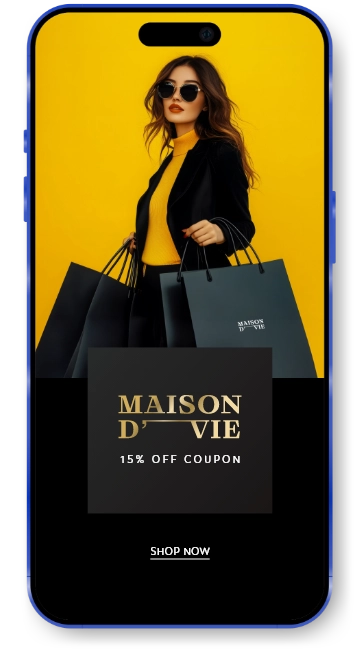 Get 15% off Voucher