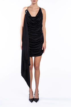 Giuseppe Di Morabito | Black Drape Dress