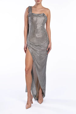 Giuseppe Di Morabito | Crystal Slit Maxi Dress, alternative view