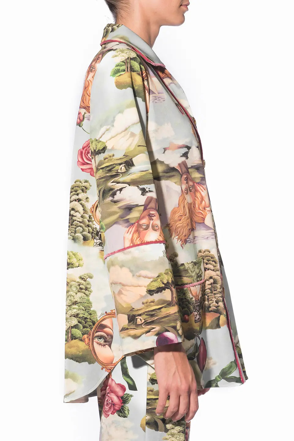 Designer Multicolor Women pants, shop online with free delivery in UAE. Product gallery 5