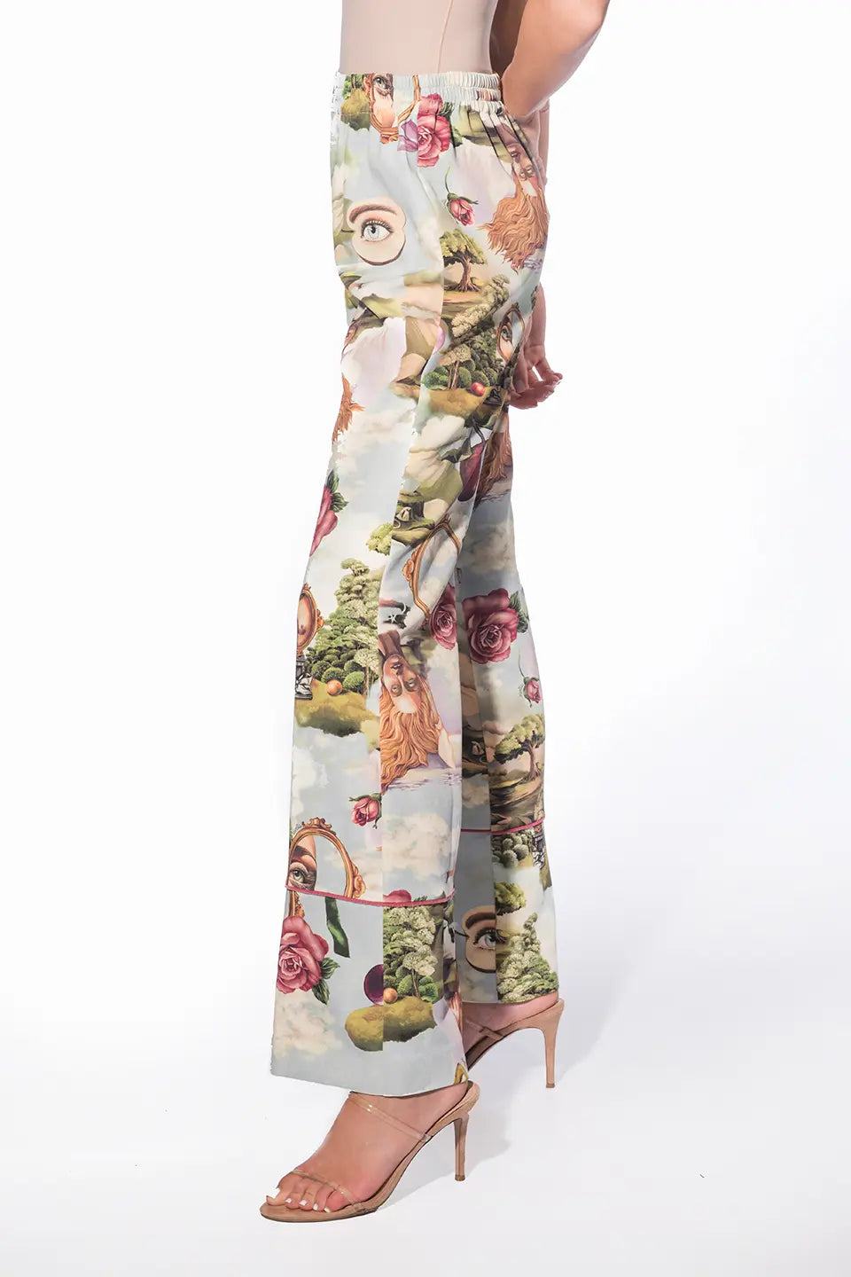 Designer Multicolor Women pants, shop online with free delivery in UAE. Product gallery 4