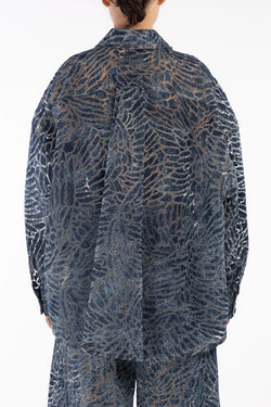 Giuseppe Di Morabito | Patterned Denim Shirt, alternative view