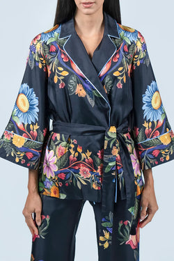 Borgo de Nor | Una Silk Twill Jacket, alternative view