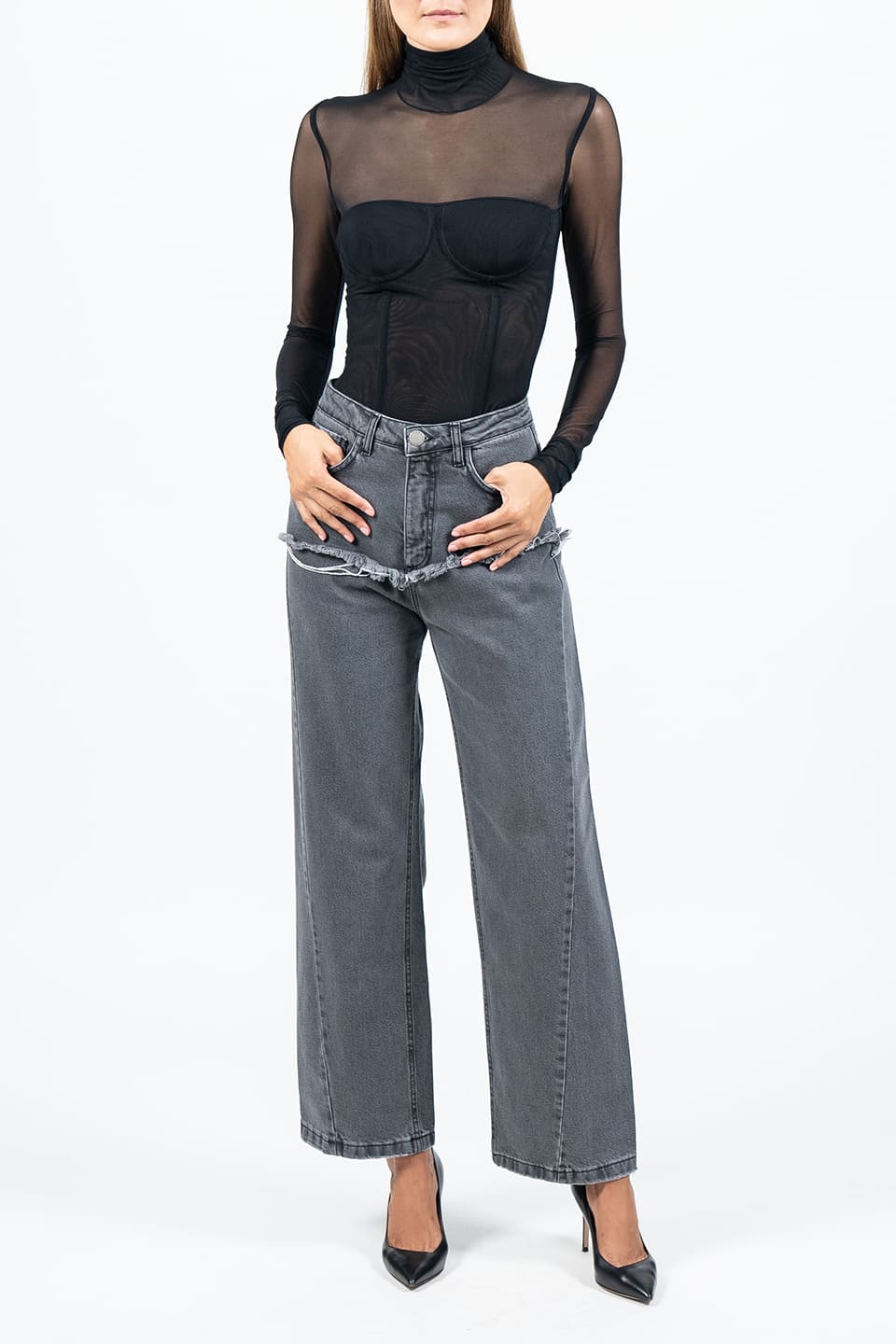 Designer Black Women long sleeve, shop online with free delivery in UAE. Product gallery 7