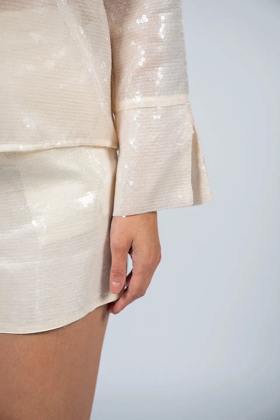 Designer Beige Shirt, shop online with free delivery in UAE. Product gallery 5