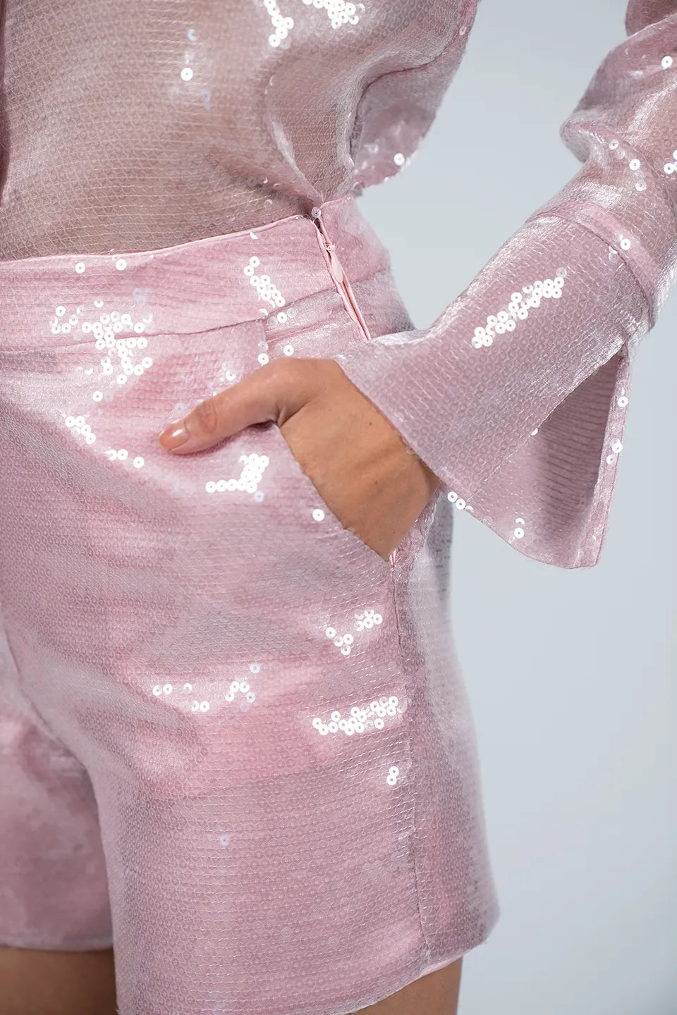 Designer Pink Women shorts, shop online with free delivery in UAE. Product gallery 4