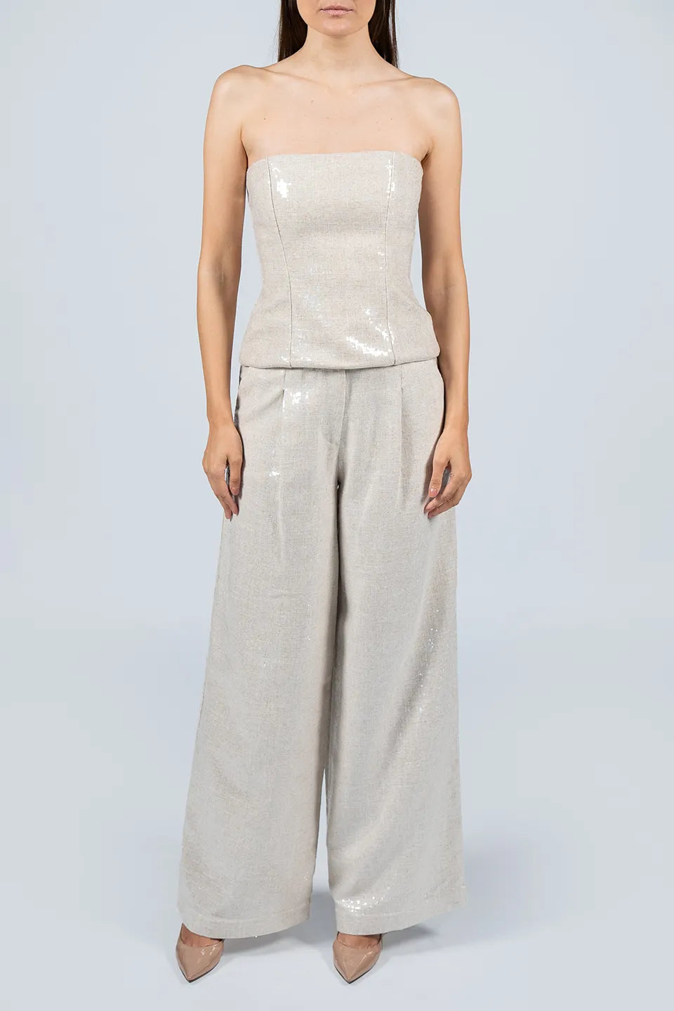 Designer Beige Women Top, shop online with free delivery in UAE. Product gallery 4