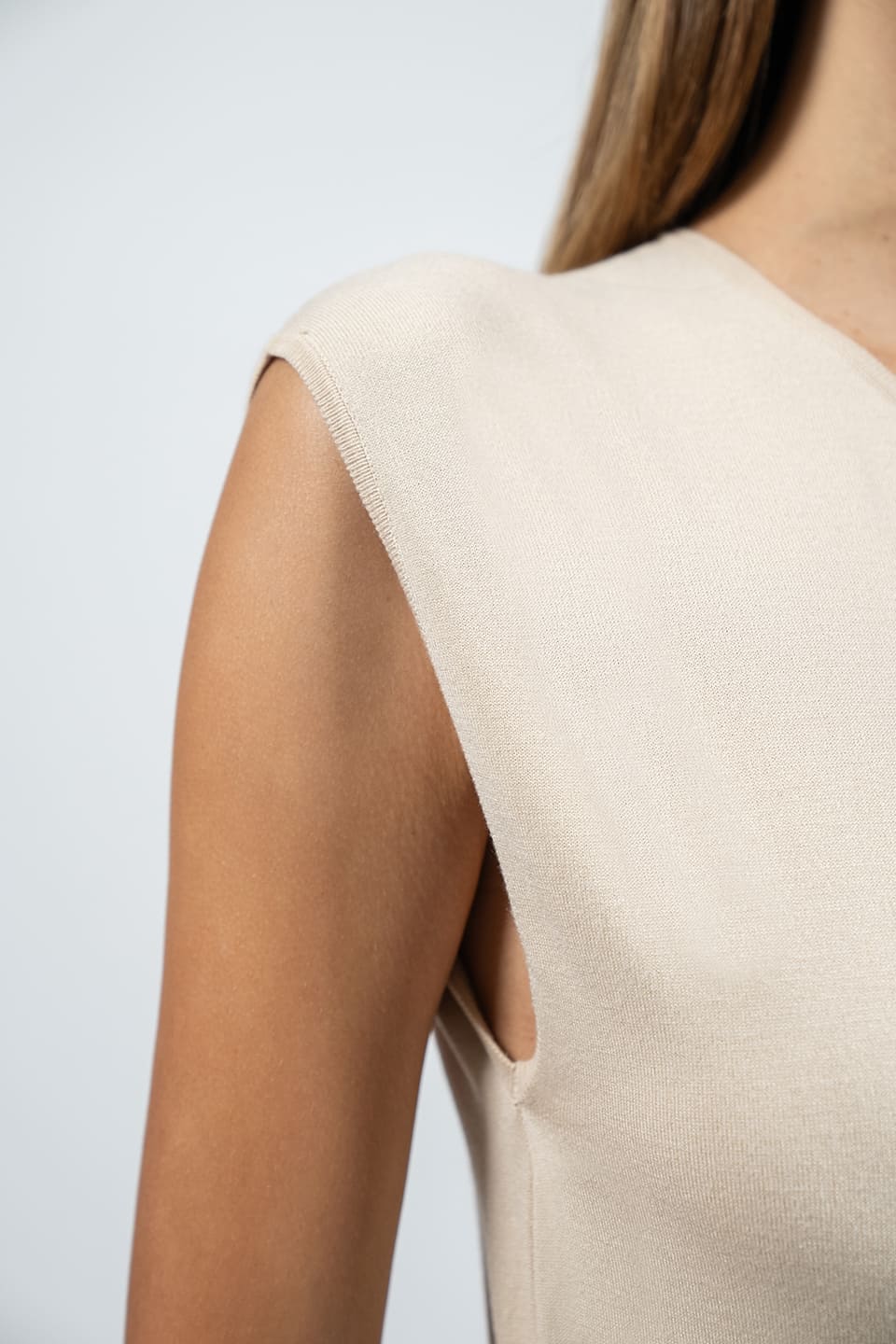 Designer Beige Women short sleeve, shop online with free delivery in Dubai. Product gallery 3