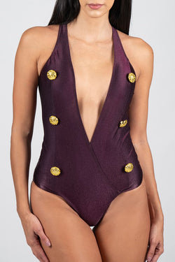 Lavishly Appointed | Bonita Bordo Swimsuit